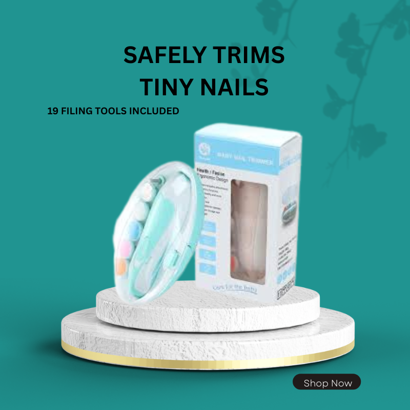 Baby Nail Trimmer 2 in 1, Usage Labeled Case