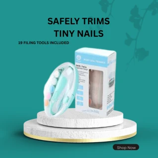 Baby Nail Trimmer 2 in 1, Usage Labeled Case