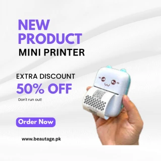 Portable Bluetooth Mini Printer with Usb Charge Best Price in Pakistan shope Now